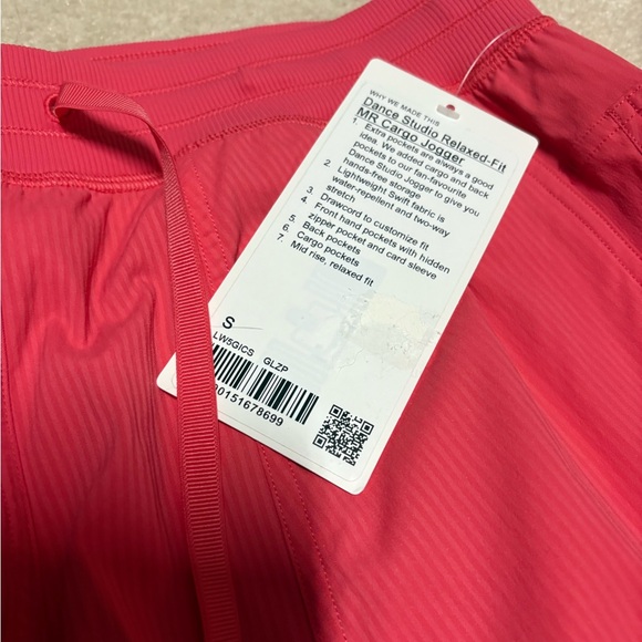 Lululemon Dance Studio Relaxed Jogger NWT Glaze Pink size Small - Picture 2 of 6